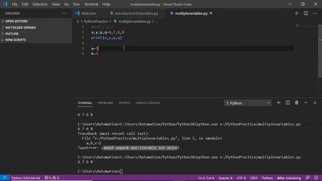 Simple Useful tips to Declare Variables in Python Scripting | Video - 15 смотреть онлайн