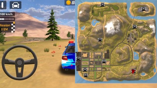 Police Drift Car Driving Simulator e#298- 3D Police Patrol Car Crash Chase Games - Android Gameplay смотреть онлайн