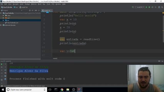 Kotlin para programadores! Aula 01: Main, Input, Output, Variaveis смотреть онлайн