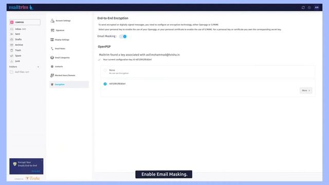 Introducing a Secured Email Client! The Mailtrim. смотреть онлайн