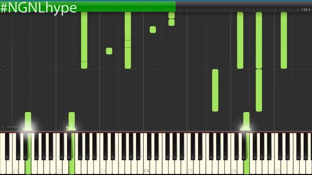 No Game No Life: Zero Movie - Epic & Powerful OST [Piano Synthesia tutorial] смотреть онлайн