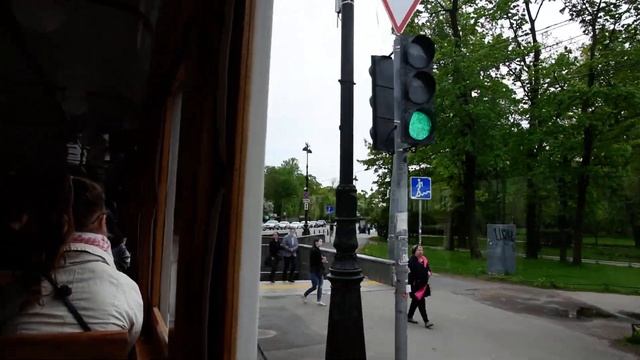 Туристический трамвайный маршрут в СПб смотреть онлайн