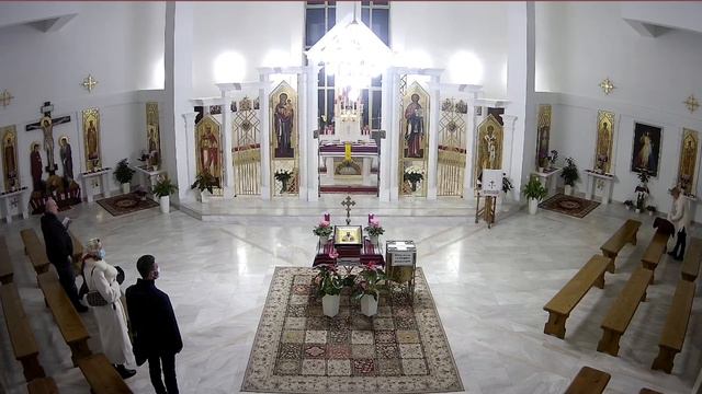 Велика Вечірня з Литією напередодні Введення в Храм Пресвятої Діви [3 грудня 2020, 17:30] смотреть онлайн