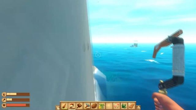 ПОСТРОИЛ СВОЙ ПЕРВЫЙ ПЛОТ (RAFT) #1 смотреть онлайн