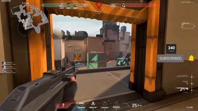 Riot: "Run'N'Gun is Dead ." Vandal User #valorant #valorantlive #valorantgameplay #live смотреть онлайн