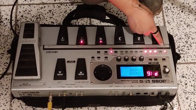 Pedalera multiefectos Boss GT 10 ALA VENTA смотреть онлайн