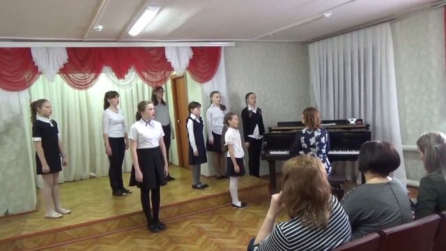 Открытый урок "Вокально- интонационные упражнения", преподаватель Сафонова Н.С. смотреть онлайн