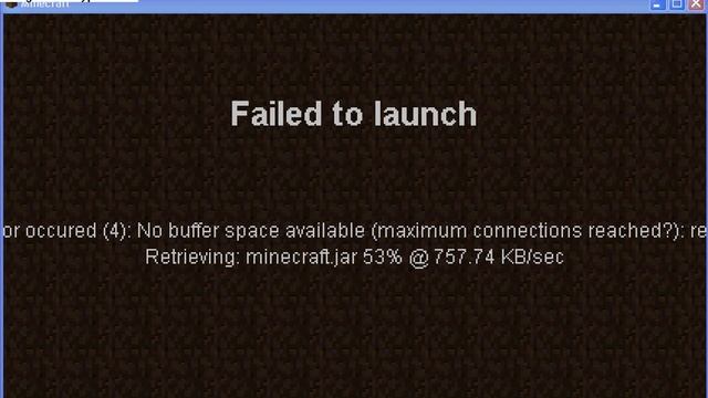 Błąd Minecraft-Failed To Lanch;/ POMÓŻCIE. смотреть онлайн