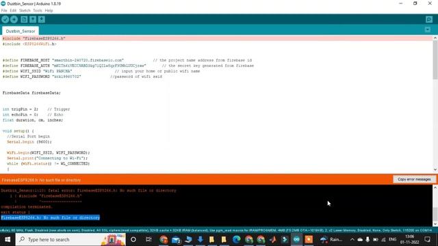 FIREBASE ARDUINO ERROR SOLVED: Here's How to Fix the 'No Such File or Directory' Error смотреть онлайн