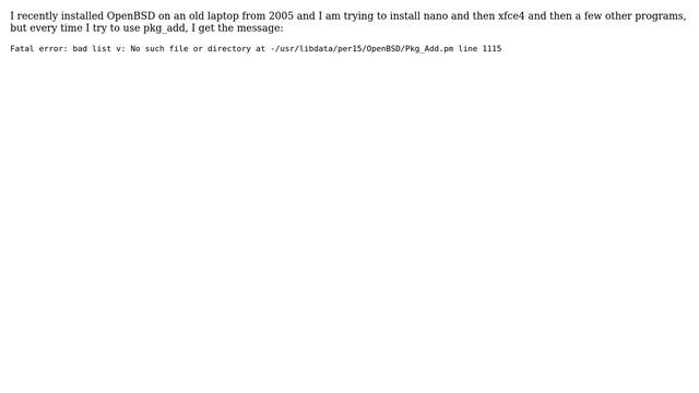 What "bad list v: No such file смотреть онлайн