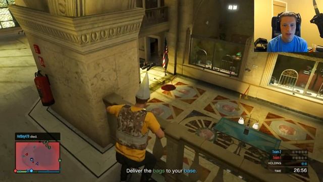 Grand Theft Auto 5 Multiplayer - Part 171 - Hilarious Teammate (GTA Online Let's Play) смотреть онлайн