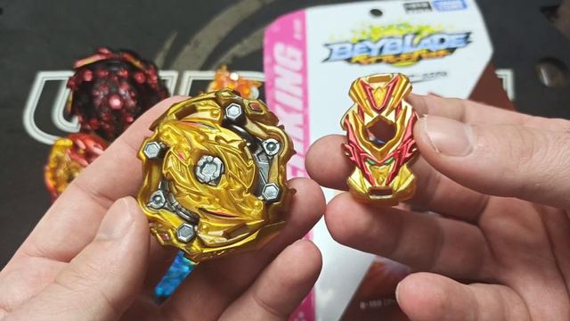 Золотой Super Hyperion Золотая Валькирия, Синий Диаболос и другие эксклюзивы Бейблейд Берст смотреть онлайн