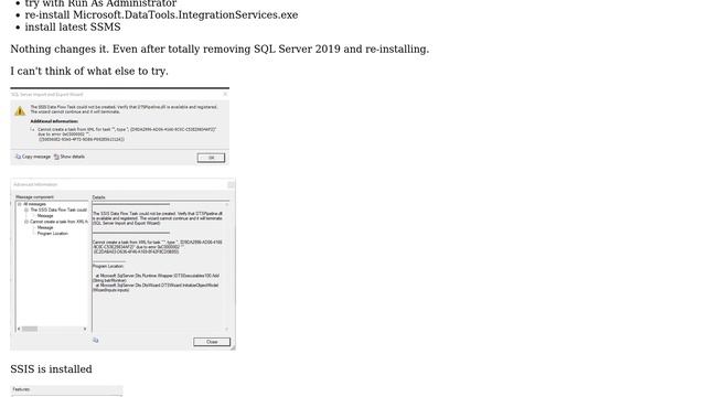 Databases: Error using SQL Server 2019 Import and Export Data (64-bit) смотреть онлайн