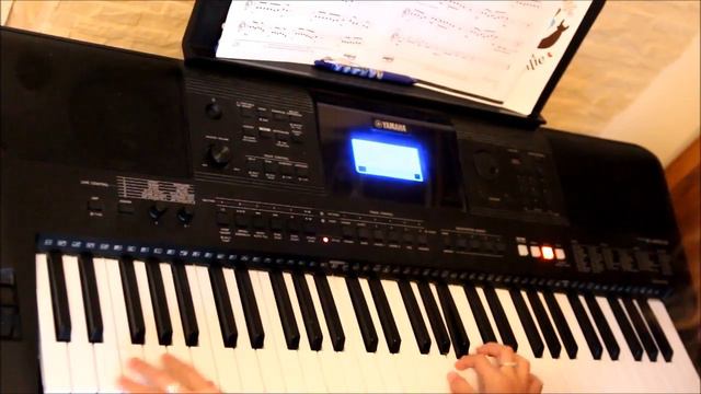 114 - BOYS - Oczy Szafirowe - nauka Akordy keyboard Yamaha E-453 смотреть онлайн