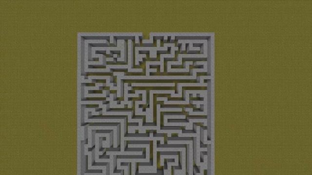 Minecraft Maze ( Labyrinth ) смотреть онлайн