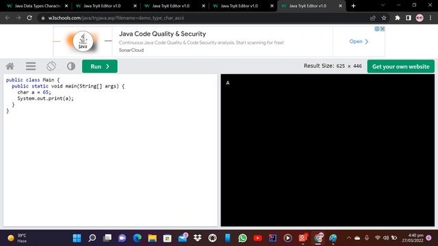 Java Data types / Java Type Casting / Java Operators смотреть онлайн