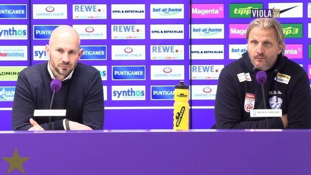 Pressekonferenz nach Austria Wien - TSV Hartberg смотреть онлайн