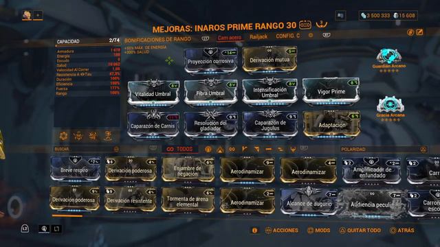 Warframe inaros prime build super God Inmortal смотреть онлайн