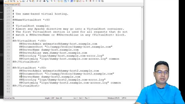 Cara Buat Domain Cantik Di Localhost, Virtual Host Guna Xampp / PHP смотреть онлайн