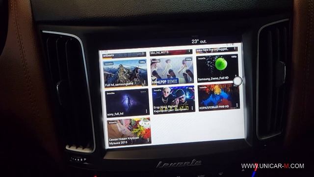 Maserati Levante и Ai box Ultra , адаптер потоковой передачи Android через CarPlay смотреть онлайн
