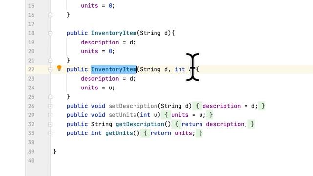 6.02: InventoryItem Copy Class Constructor | Starting Out With Java Chapter 6 смотреть онлайн