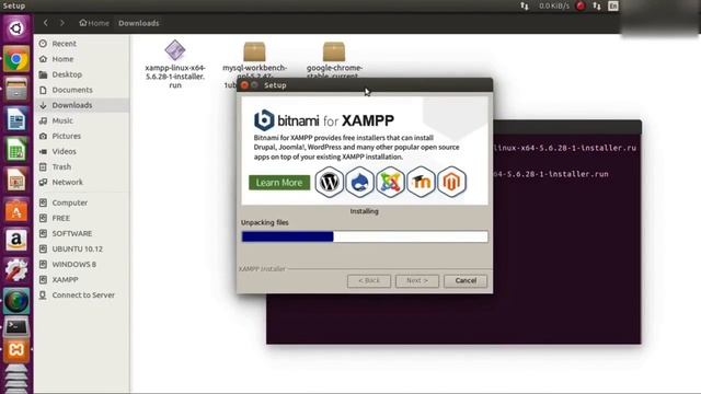 Installing XAMPP on ubuntu 16.4 смотреть онлайн
