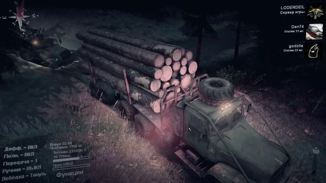 SpinTires _ Тяжелая работа _ Широкая река