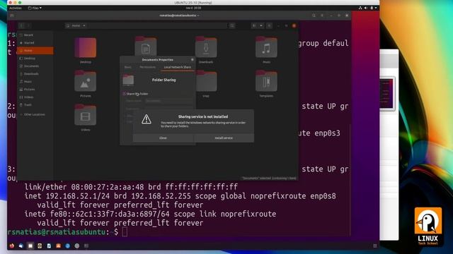 #3 - How to use Virtualbox Host-Only Ethernet Adapter between MACOS and Ubuntu Linux смотреть онлайн
