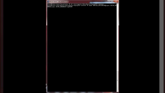 Урок №7 Установка mySQL на FreeBSD ч.1 смотреть онлайн