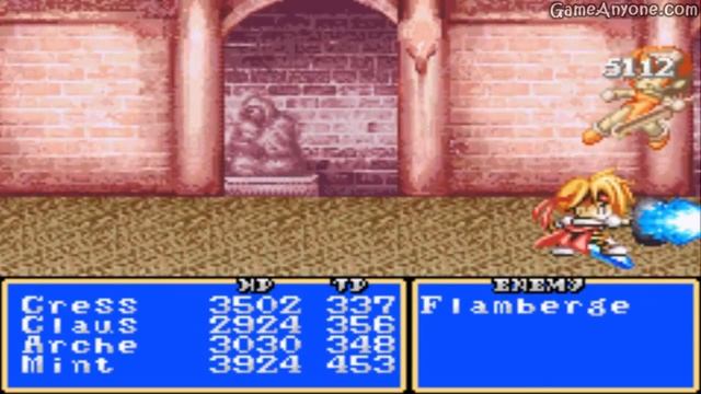 Tales of Phantasia [GBA] Walkthrough - Part 63 - BOSS: Flamberge смотреть онлайн