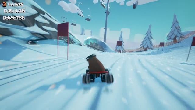 Bears Can't Drift!? Arctic Time Trial Gold 3 of 4 смотреть онлайн
