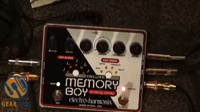 Electro-Harmonix Deluxe Memory Boy Analog Delay Demo: Every Tap Divided, Every Parameter Assigned, смотреть онлайн