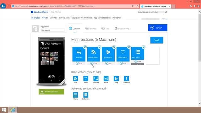 How to create free apps with Windows App Studio смотреть онлайн