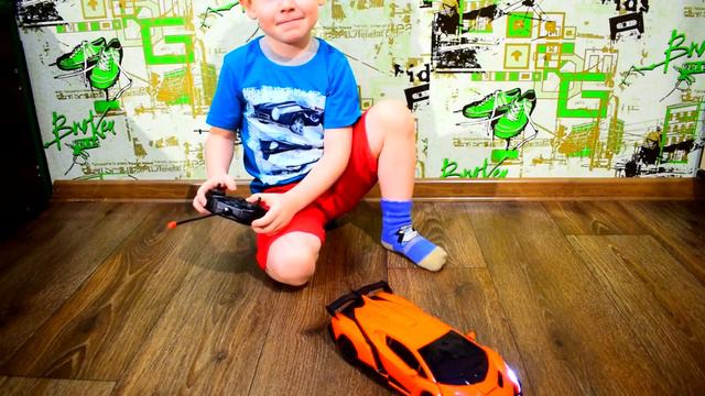 Распаковка игрушки, НОВАЯ игрушка ТРАНСФОРМЕР МАШИНА смотреть онлайн