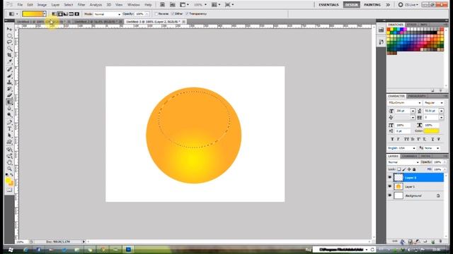 สร้าง ปุ่ม Button สวยๆ ด้วย Photoshop CS5 (ตอน 1) смотреть онлайн