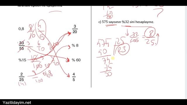 5.Sınıf Matematik 2.Dönem 1.Yazılı смотреть онлайн