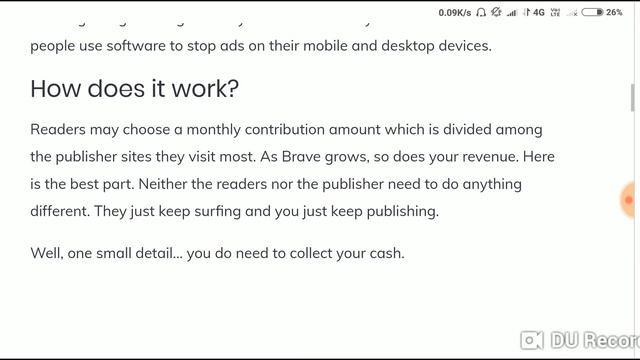 Enable Brave Browser Android Rewards