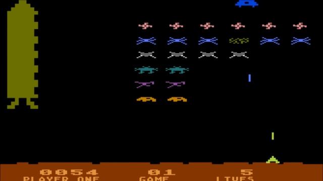 Space Invaders for the Atari 8-bit family смотреть онлайн