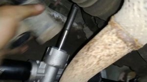 Дэу матиз замена рулевой рейки Daewoo Matiz replacing the steering rack