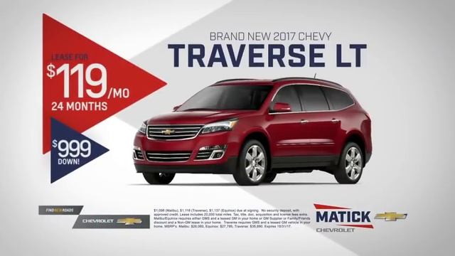 Matick Chevrolet | October Specials | 2017 Malibu LT, Traverse LT, and 2018 Equinox LT смотреть онлайн