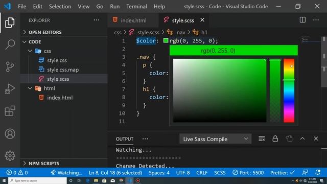 Learn SASS In 25 Minutes | Tutorial For Beginners смотреть онлайн