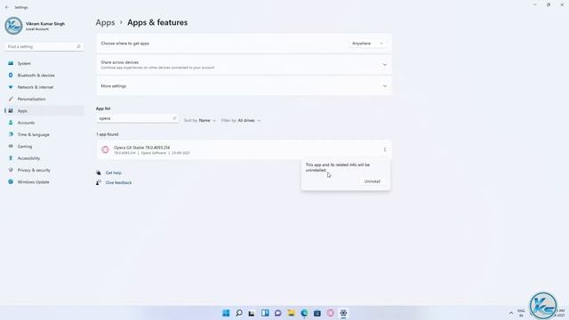 ✅ How To Completely Remove Or Uninstall Opera GX Browser From Windows 11 смотреть онлайн