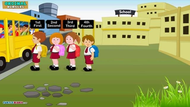 Learn Ordinal Numbers in a FUN GAME! *Math for Kids* смотреть онлайн