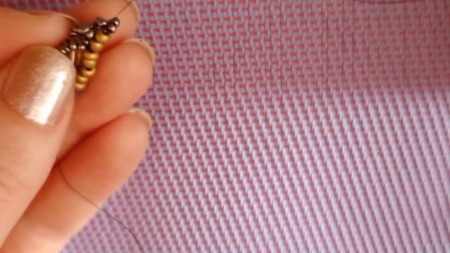Мастер класс. Серьги из бисера и стекляруса.#бисерукрашения смотреть онлайн