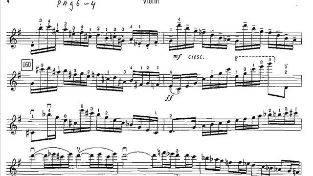 Paganini, Niccolo mvt1(begin) 6th violinconcerto Risoluto смотреть онлайн