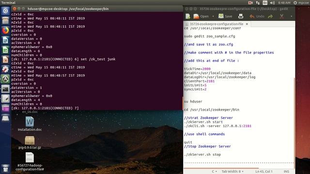 Zookeeper CLI Commands Queries смотреть онлайн