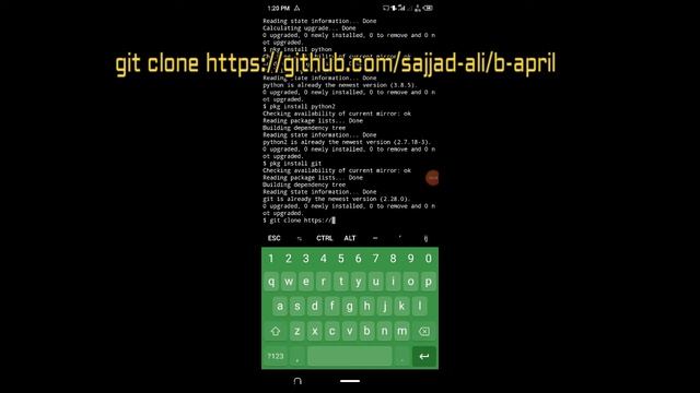 termux new command 2021 !! termux cloning command ! смотреть онлайн