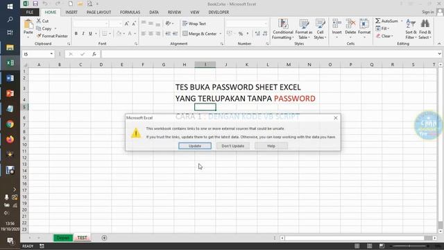 Cara Membuka Unprotect Sheet Excel dengan Mudah dan Ampuh tanpa Password смотреть онлайн