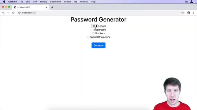 001 Password Generator Preview | Full stack Development | Django | Python | Full Course | смотреть онлайн
